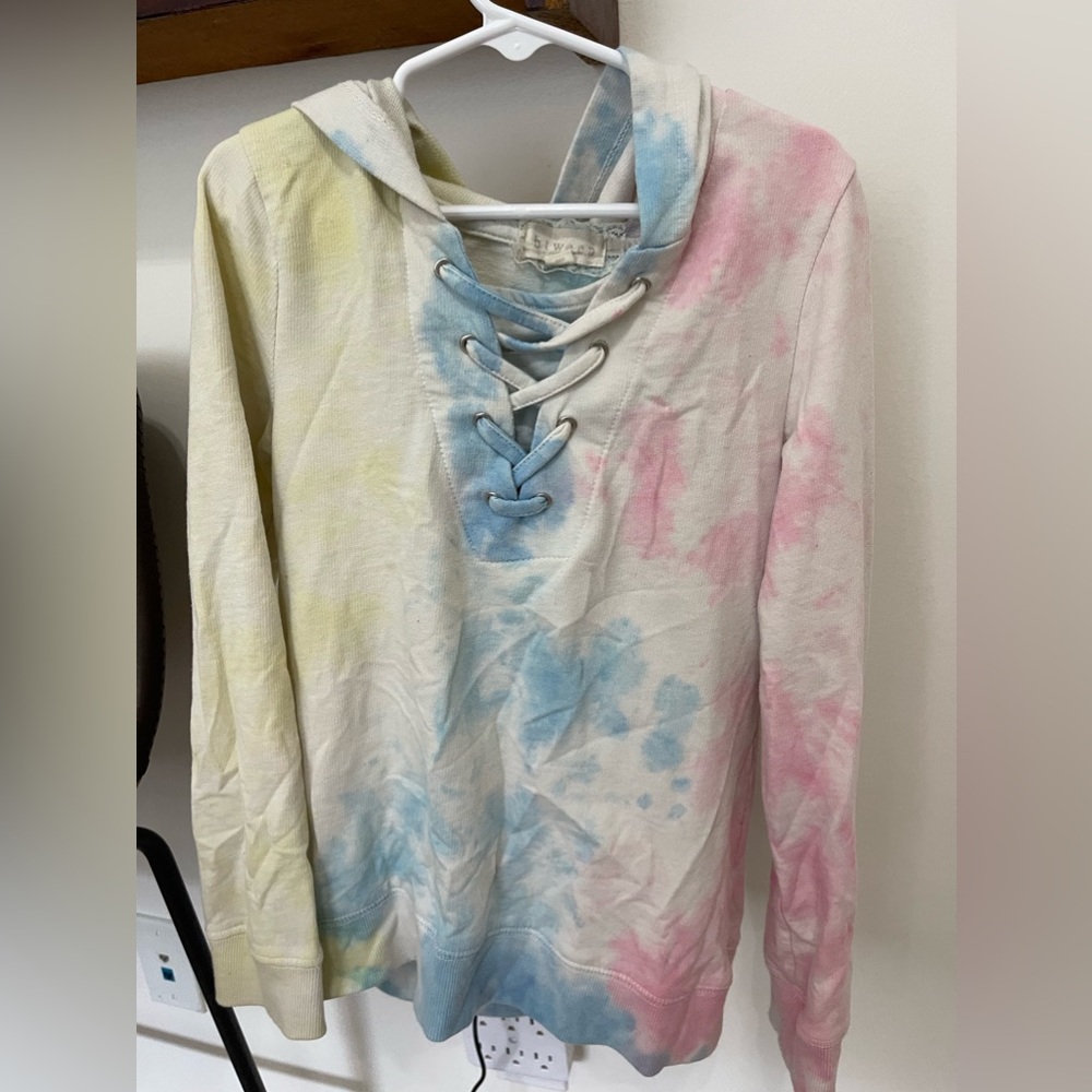 Tie Dye Girls Hoodie Size 8